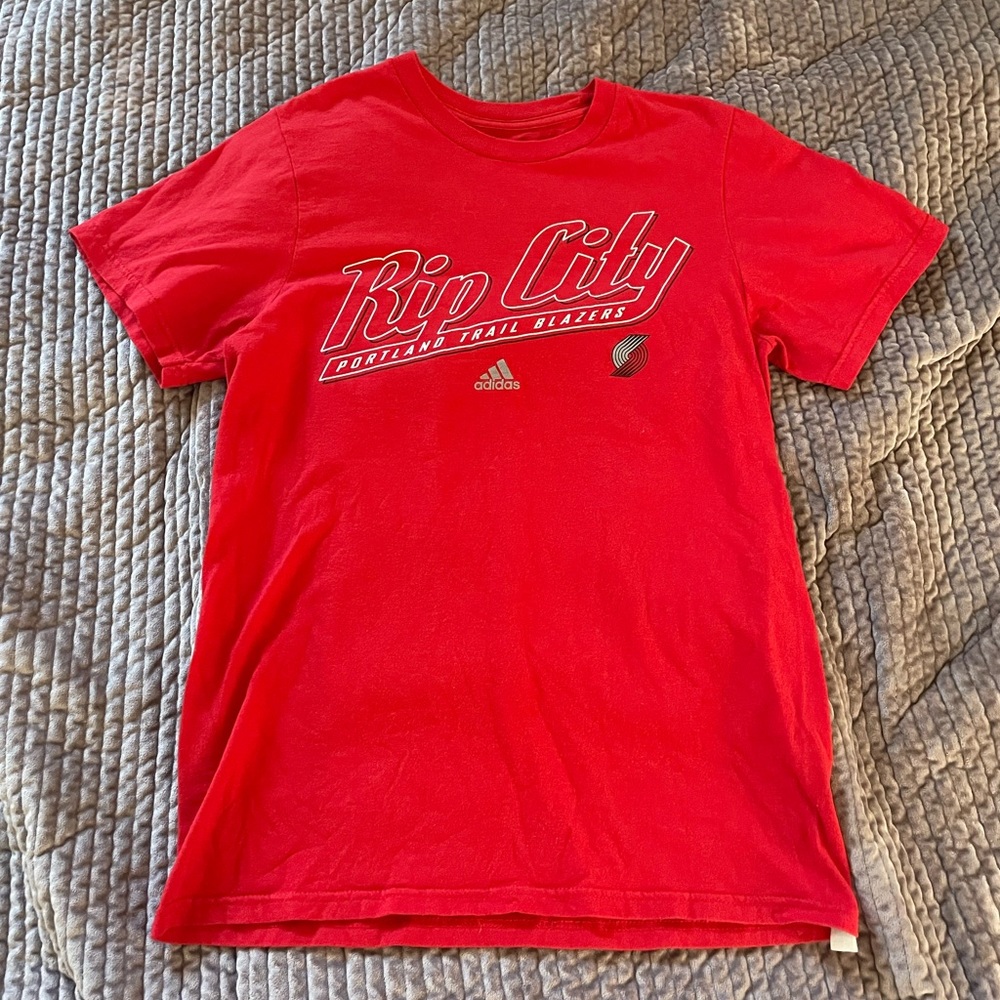 Trail Blazers shirt womens small Adidas